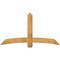 Ekena Millwork Bellingham Rough Sawn Timber Gable Bracket, Western Red Cedar, 72"W x 39"H x 2"D x 6"F, 13/12 Pitch GBW072X39X0206BEL00RWR - alternate 1